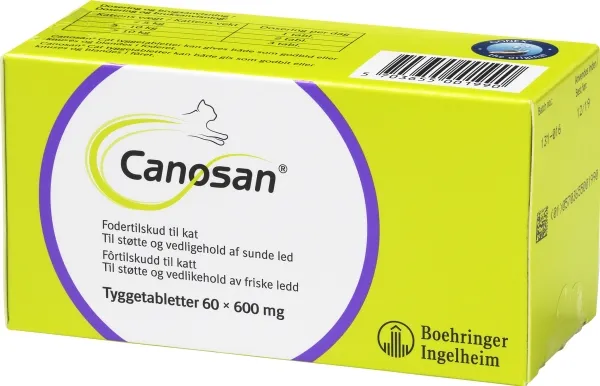 CANOSAN tabletter kat, 600 mg