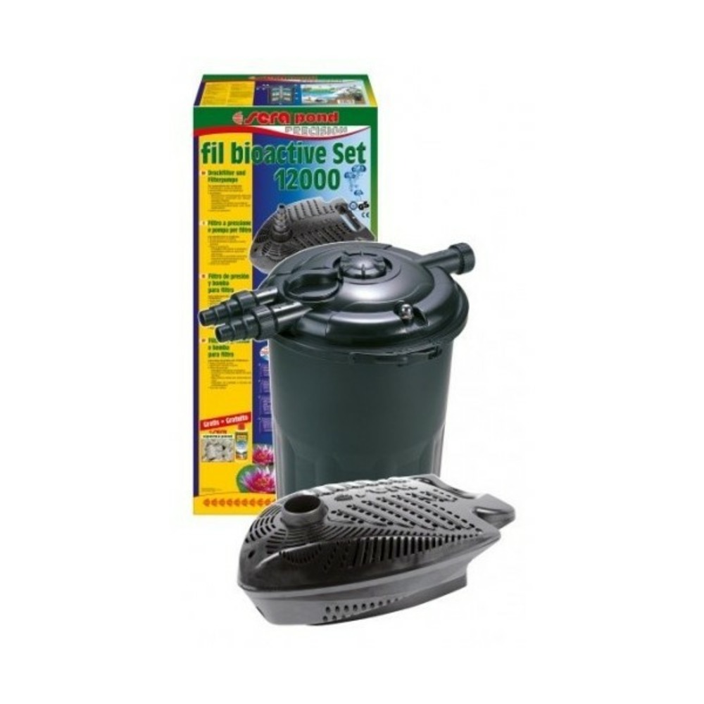 Sera set 12000 filtre à pression pond fil bioactive