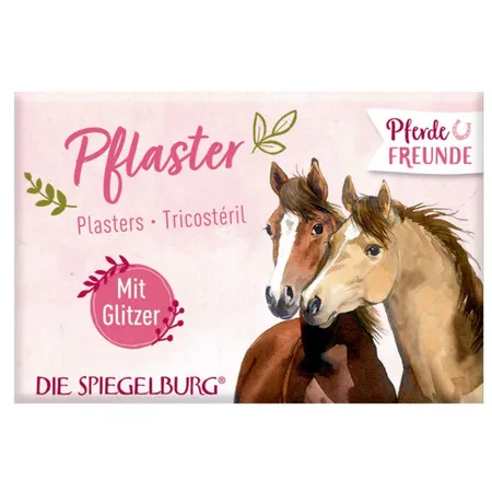 Die Spiegelburg Pflasterstrips mit Glitzer Pferdefreunde (10 St.)
