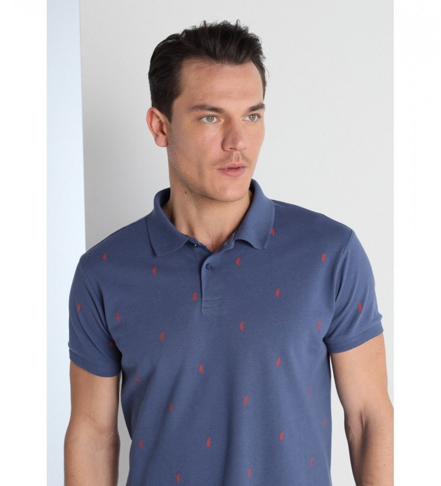 Lois olo Mini Print Folhas Marinhas