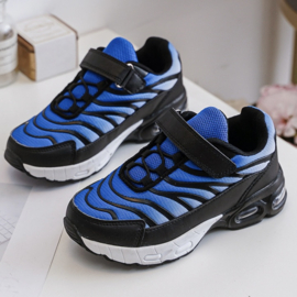Faded boys sneakers - blauw