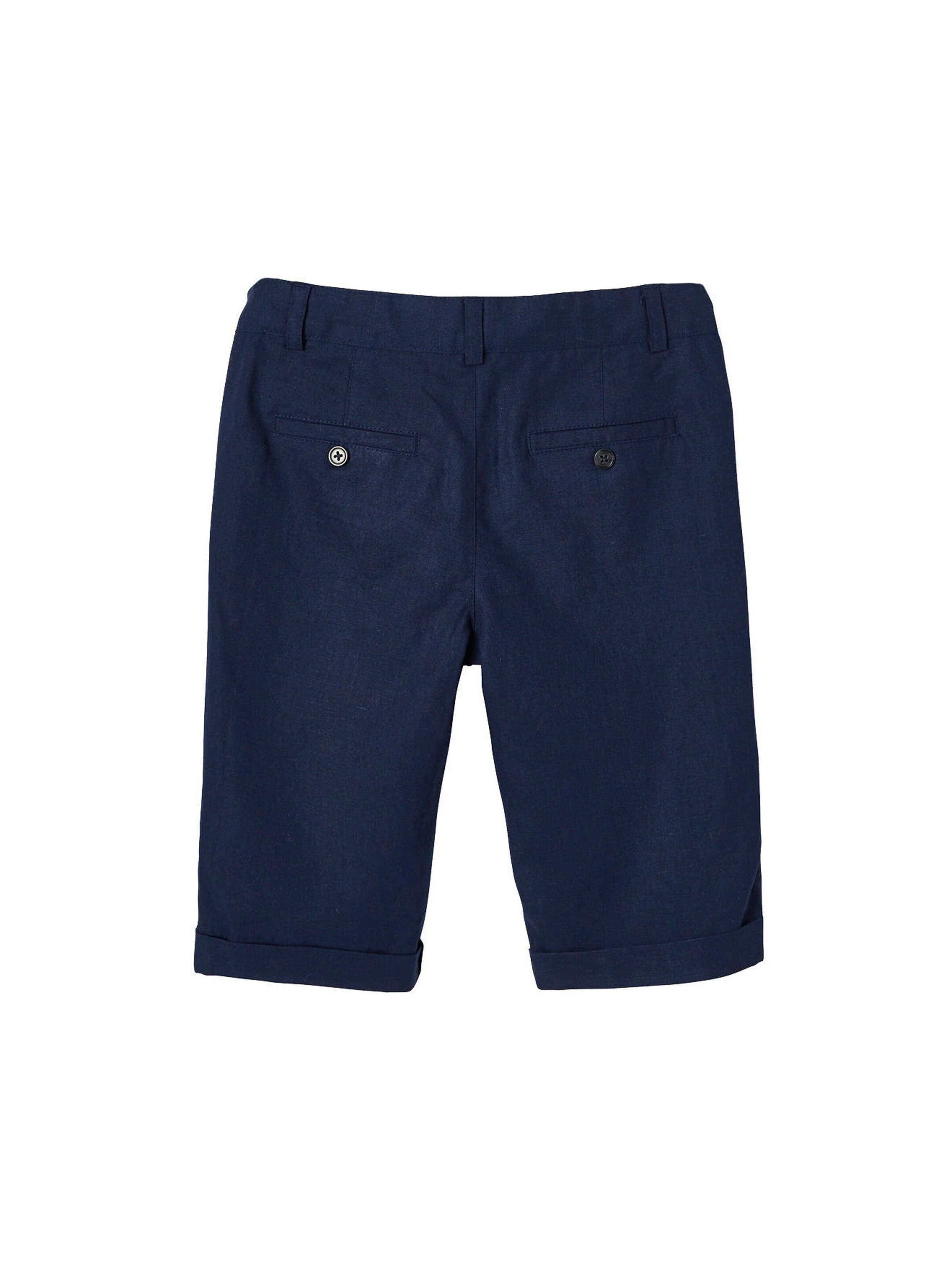 Vertbaudet Festliche Jungen Shorts, Bundweite verstellbar marine