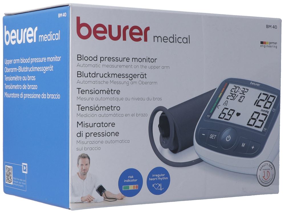 Beurer Blutdruckmessgerät Oberarm BM 40 1 Stk