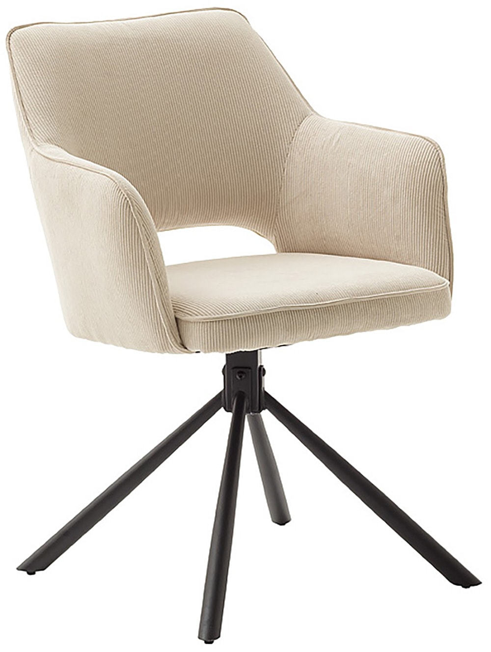 MCA furniture Esszimmerstuhl »LUZON« () (2er-Set), drehbar 180°, Belastbarkeit 120 kg, Sitzhöhe ca. 50 cm