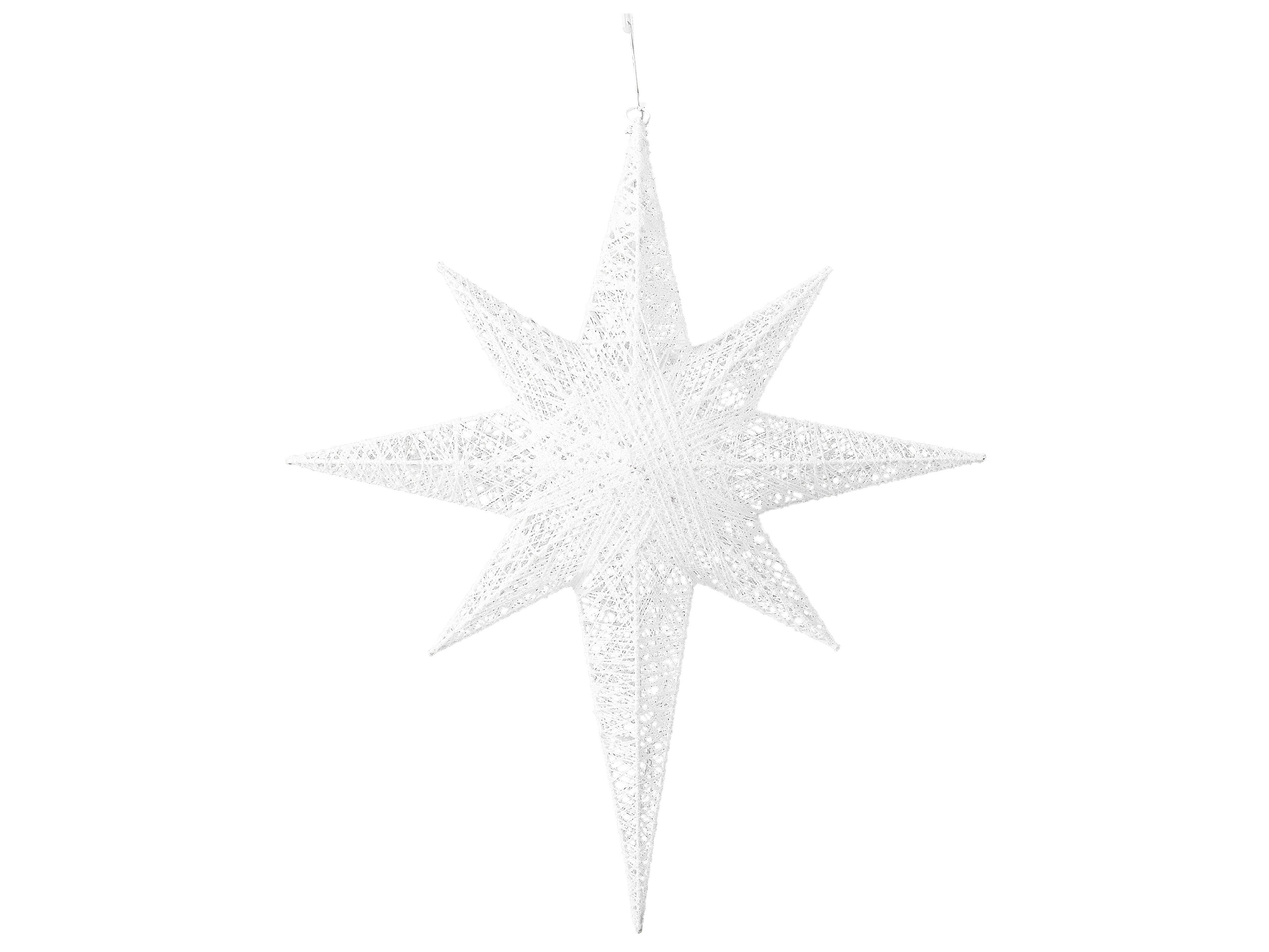 Hangende buitendecoratie LED OSMA Ster 67 cm Wit