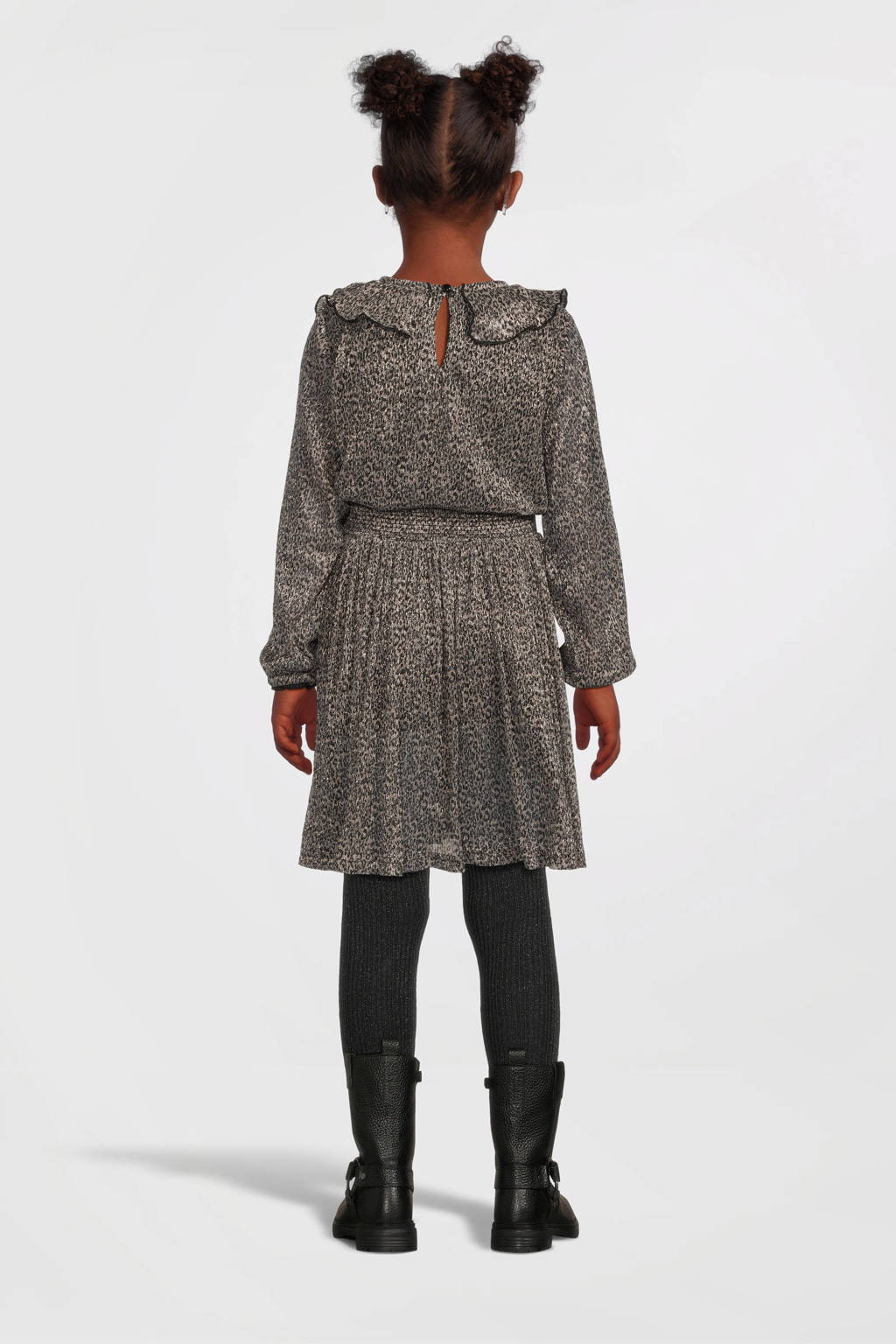 NAME IT midi jurk bruin