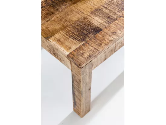 table basse RUSTICA 110 x 60 x 47 cm en bois massif Mango Nature | table basse de style rustique Table basse | salon de table en bois massif