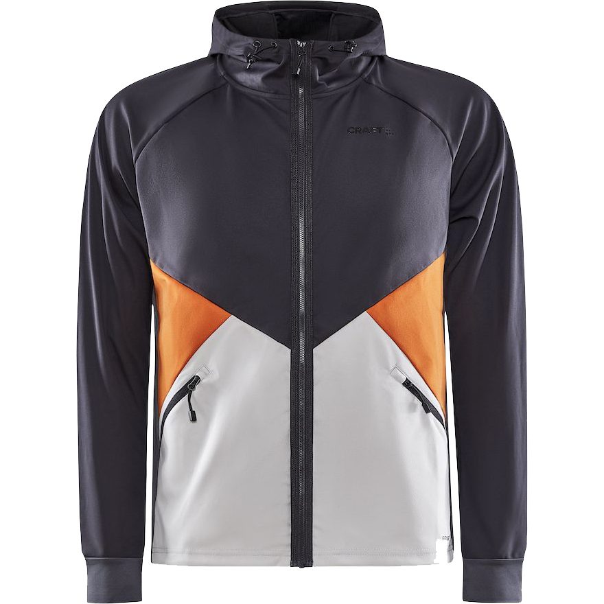 Craft Glide Hooded Jacke Herren slate chestnut