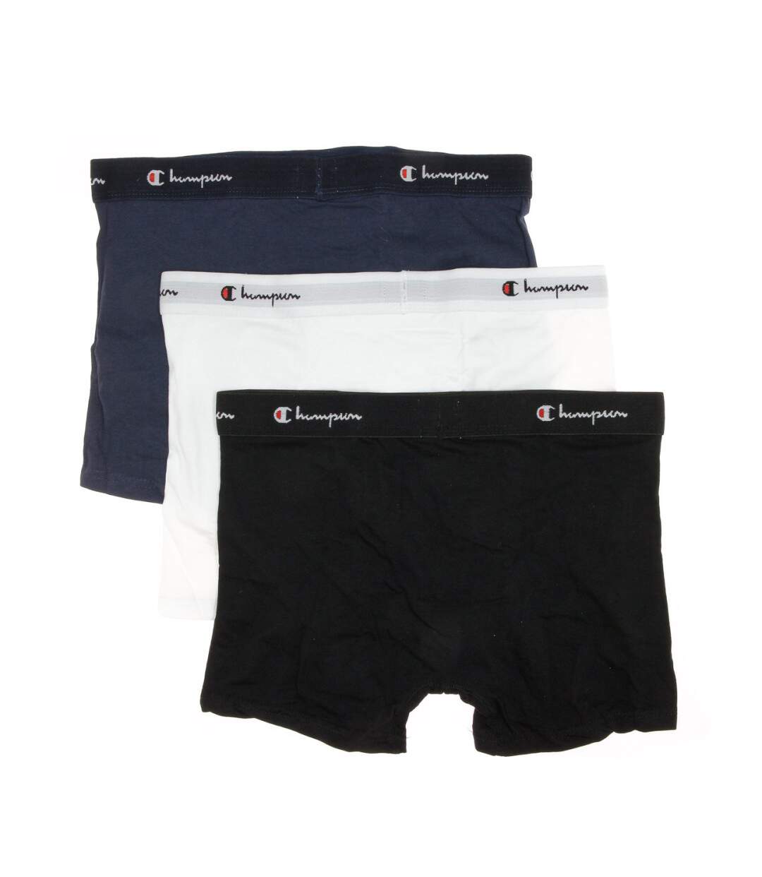 X3 Boxers Marine/Blanc/Noir Homme Champion Trunks