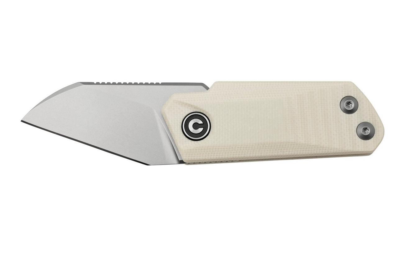 Civivi Ki-V C2108C Ivory G10 zakmes, Ostap Hel design