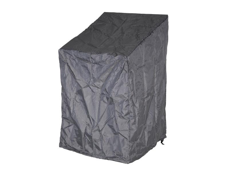 Jarda Cover Schutzhülle 67 x 67 x H 80/110 cm, Stapelstuhl Abdeckhaube mit Aufbewahrungstasche