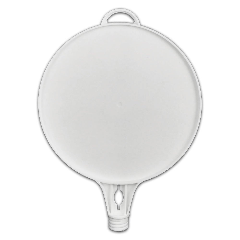 Waarschuwingsbord, kunststof, schroefdraad, UVV-conforme flexibele paal, ECO-verkeerskegel, kettingpaal / rondel 28