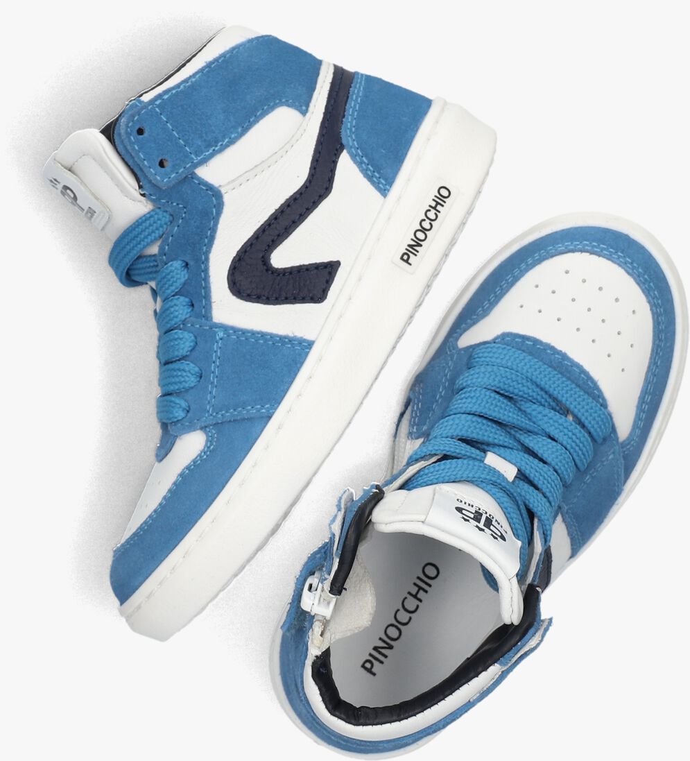 PINOCCHIO blauwe pinocchio hoge sneaker p1665