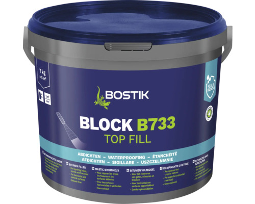 Bostik BLOCK B733 TOP FILL Bitumenvuller 7 kg