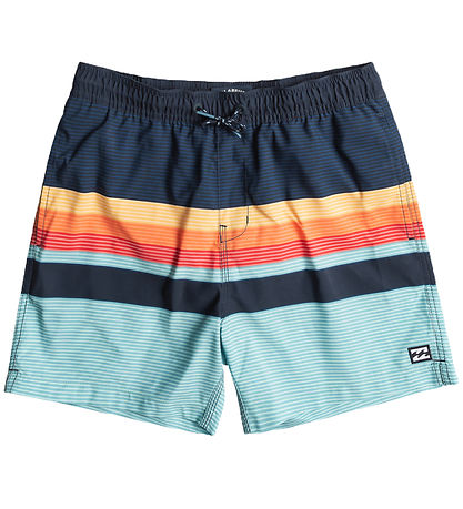 Billabong Bådeshorts - All Day Stripes - Multifarvet