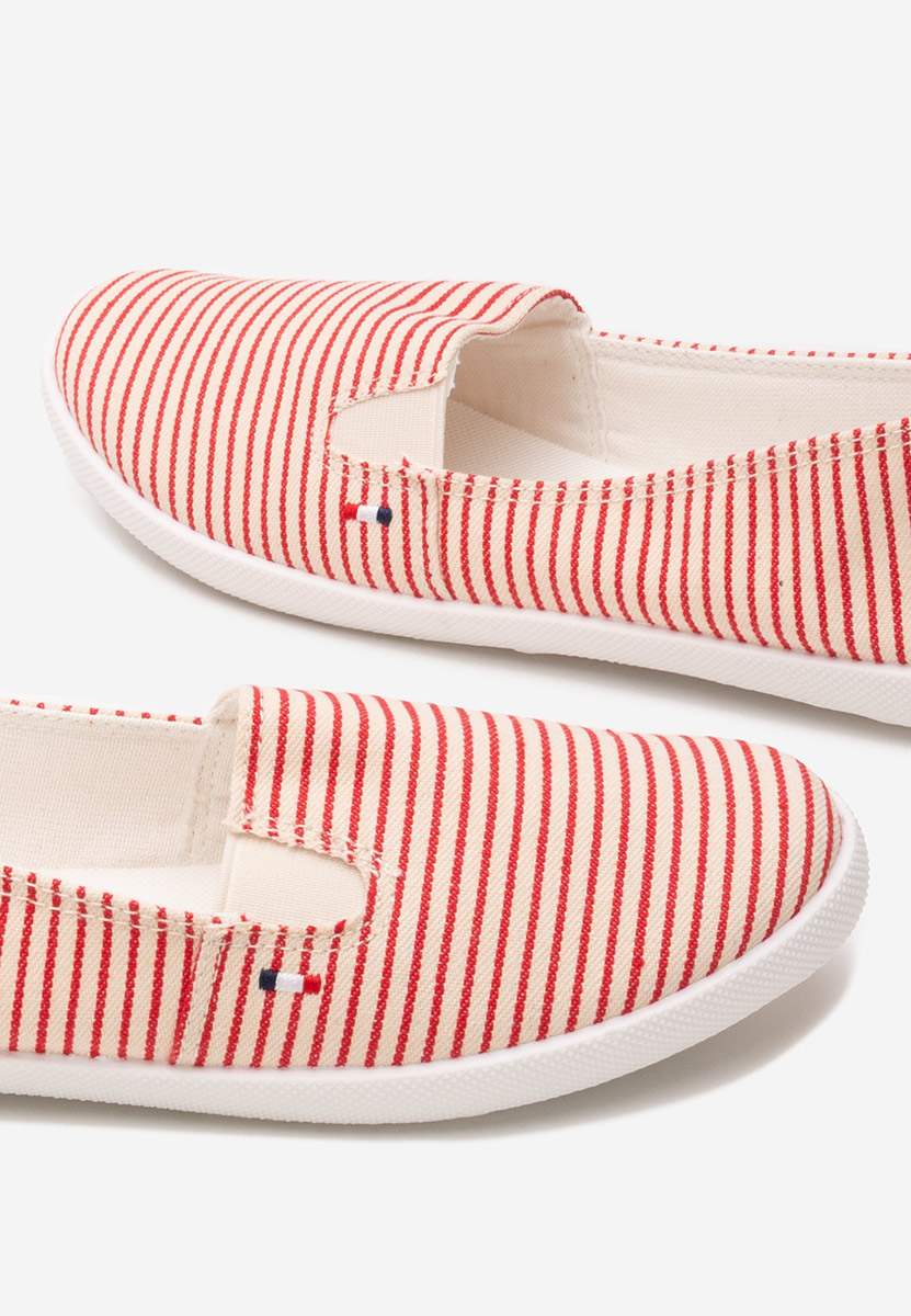 Espadrilles femme rouges Brandusa