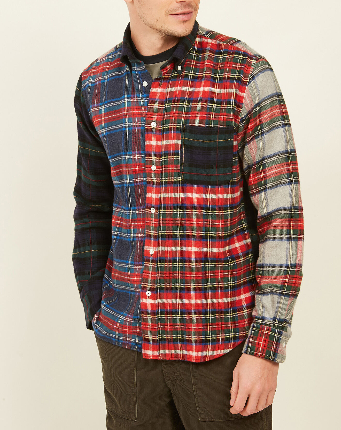 Hartford Chemise regular Pitt Patch à carreaux multicolore