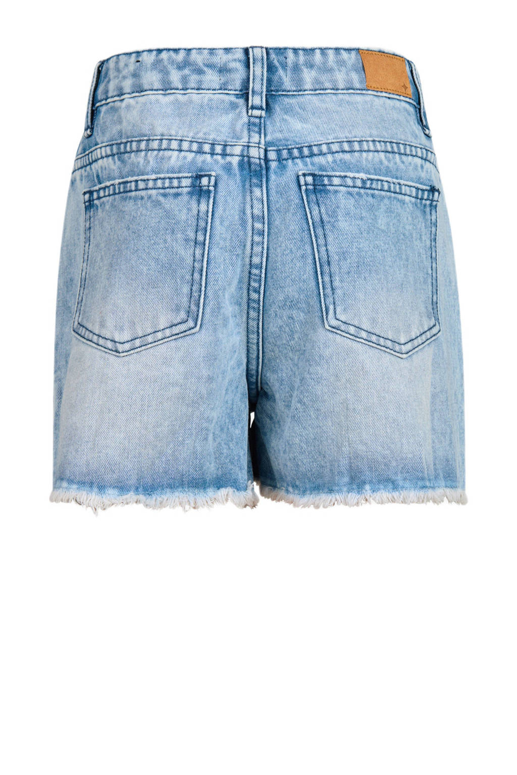 Shoeby high waist regular fit denim short bleached
