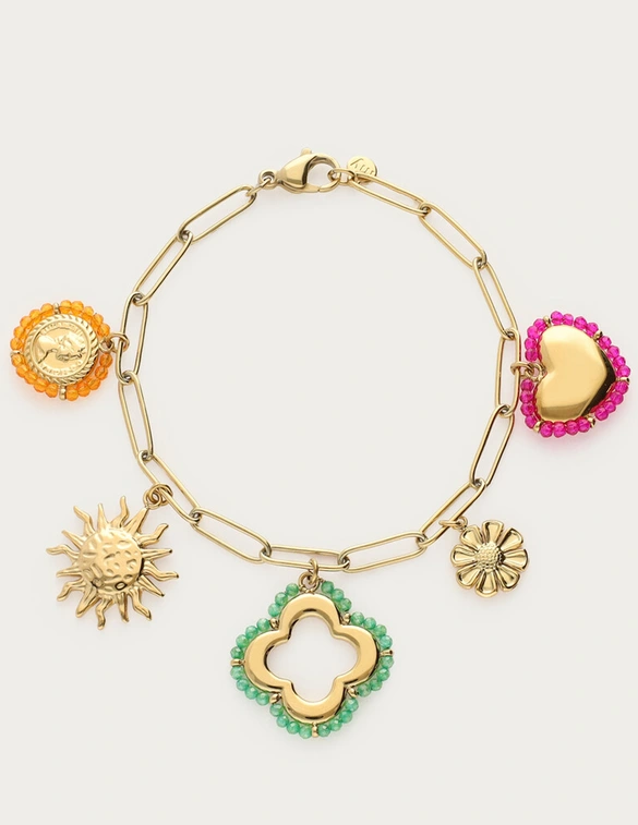 My Jewellery Sunrocks bedelarmband met kralen MJ12618