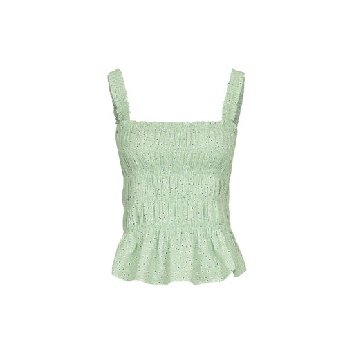 Neo Noir Vivi Lime Flower Top, Lime Green, 40