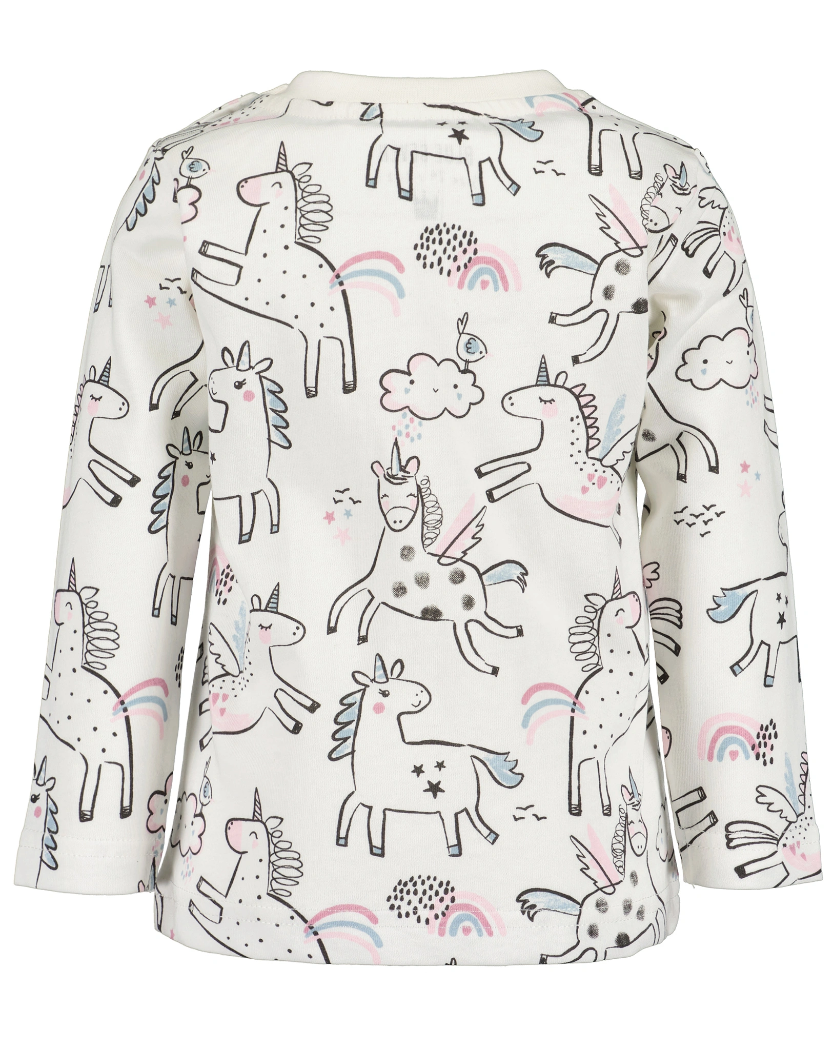 Langarmshirt CUTE AOP in offwhite