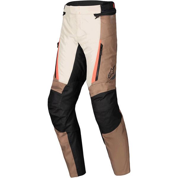 Alpinestars - Pantalon ST-1 Waterproof Kaki / Sable / Noir / Rouge fluo