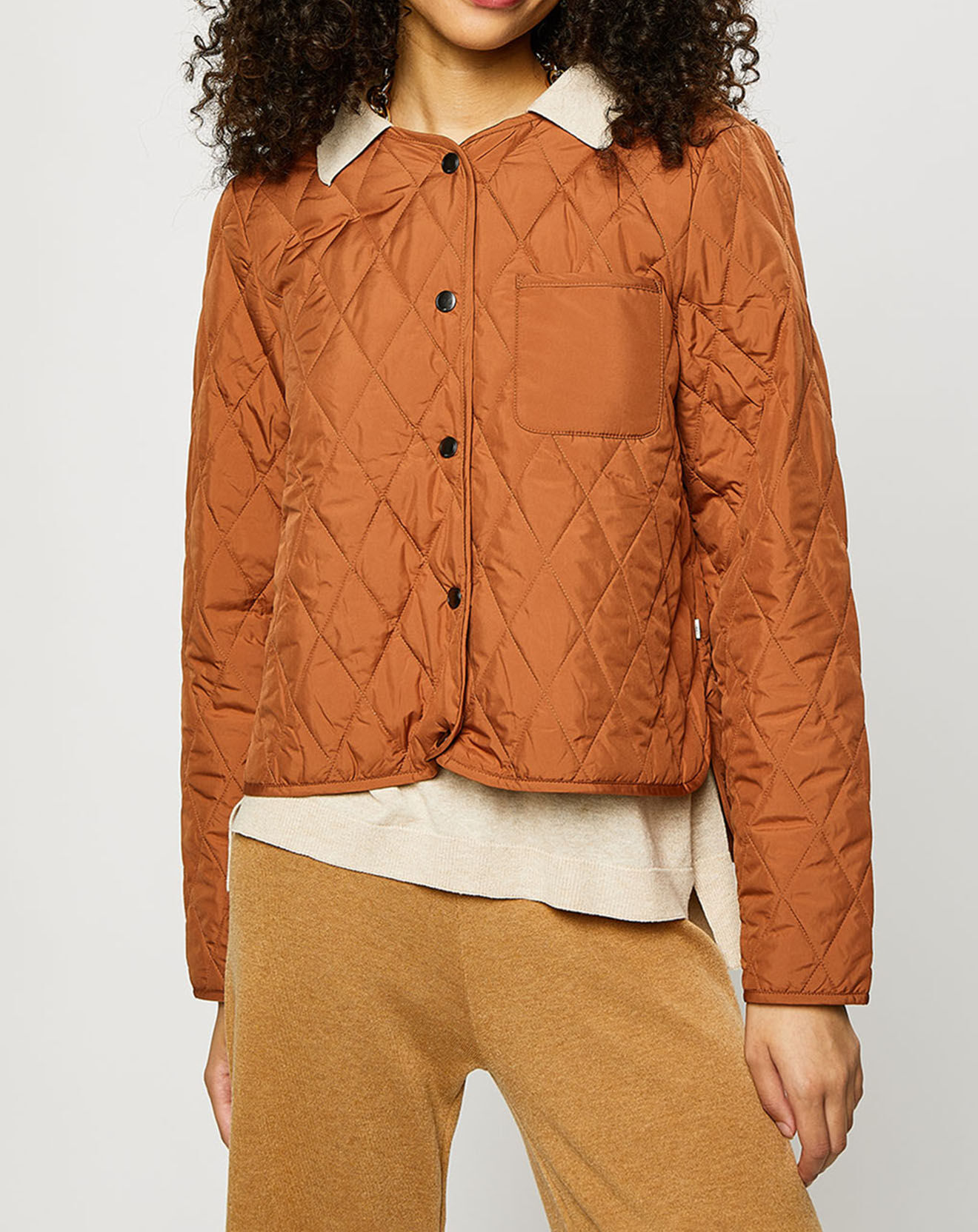 Esprit Blouson court matelassé collection EDC by Esprit camel