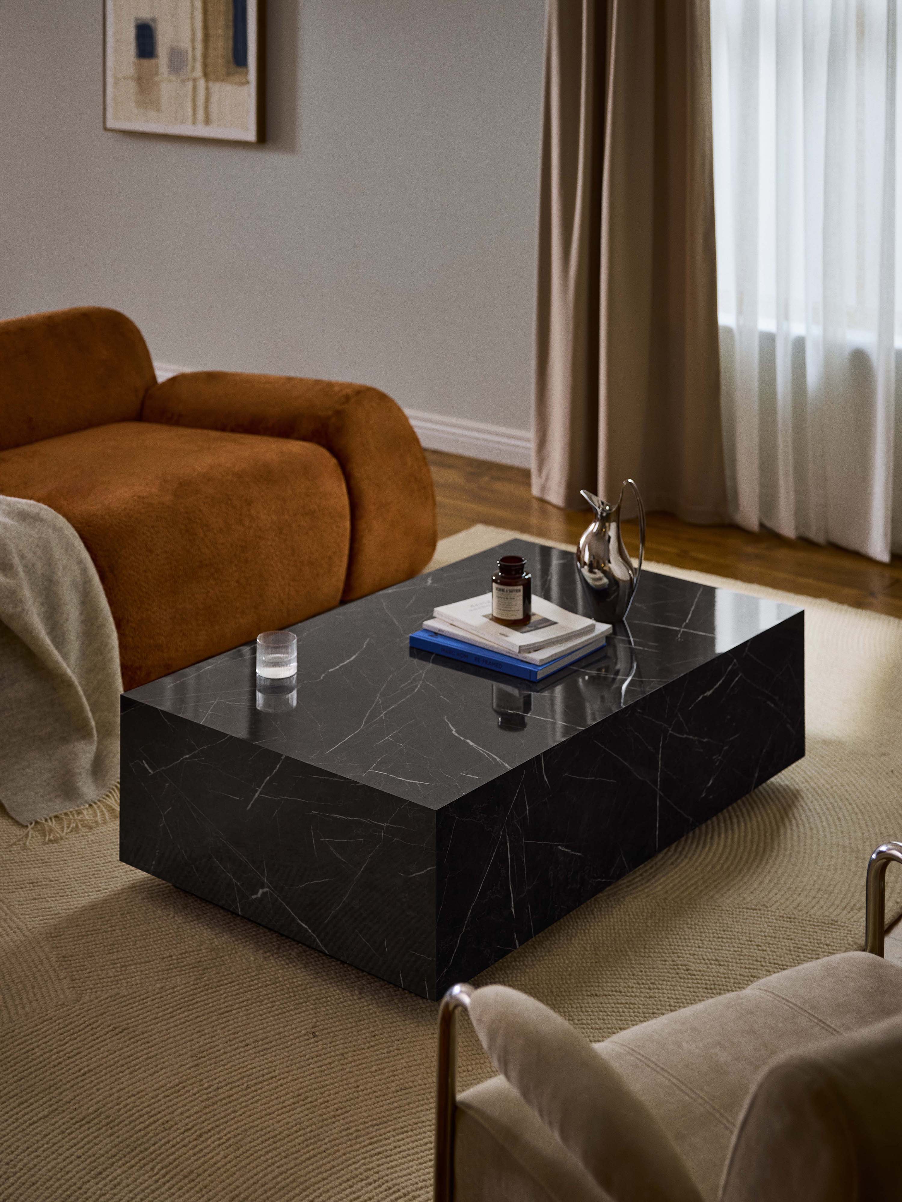 Salontafel Lesley met marmerlook