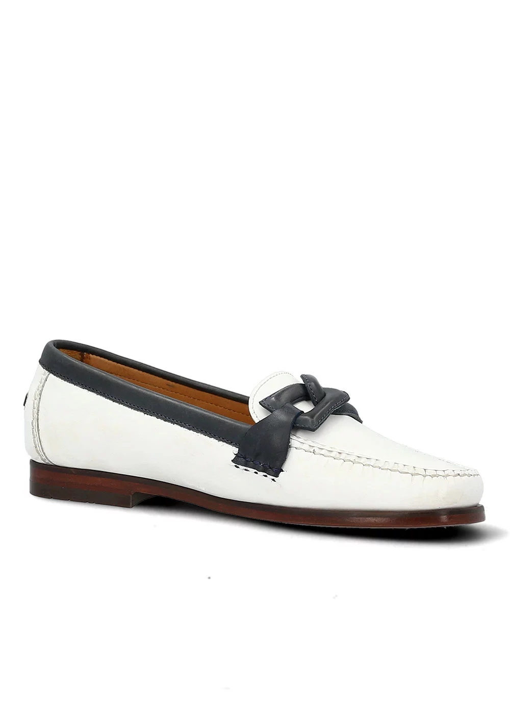 MOCASSIN D RING MOC BICOLORE