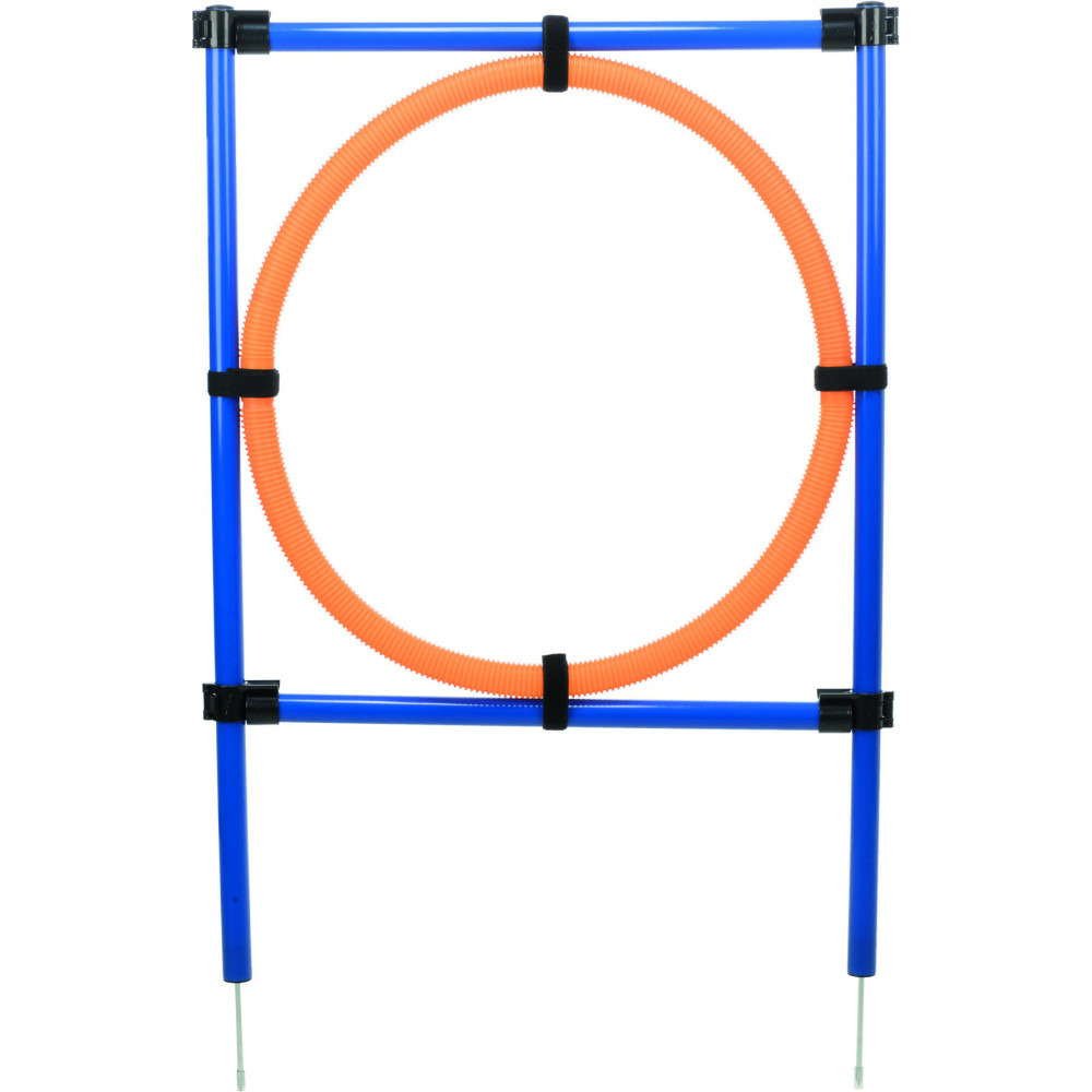 Anneau agility 115 × ø 3 cm, ø 65 cm pour chien