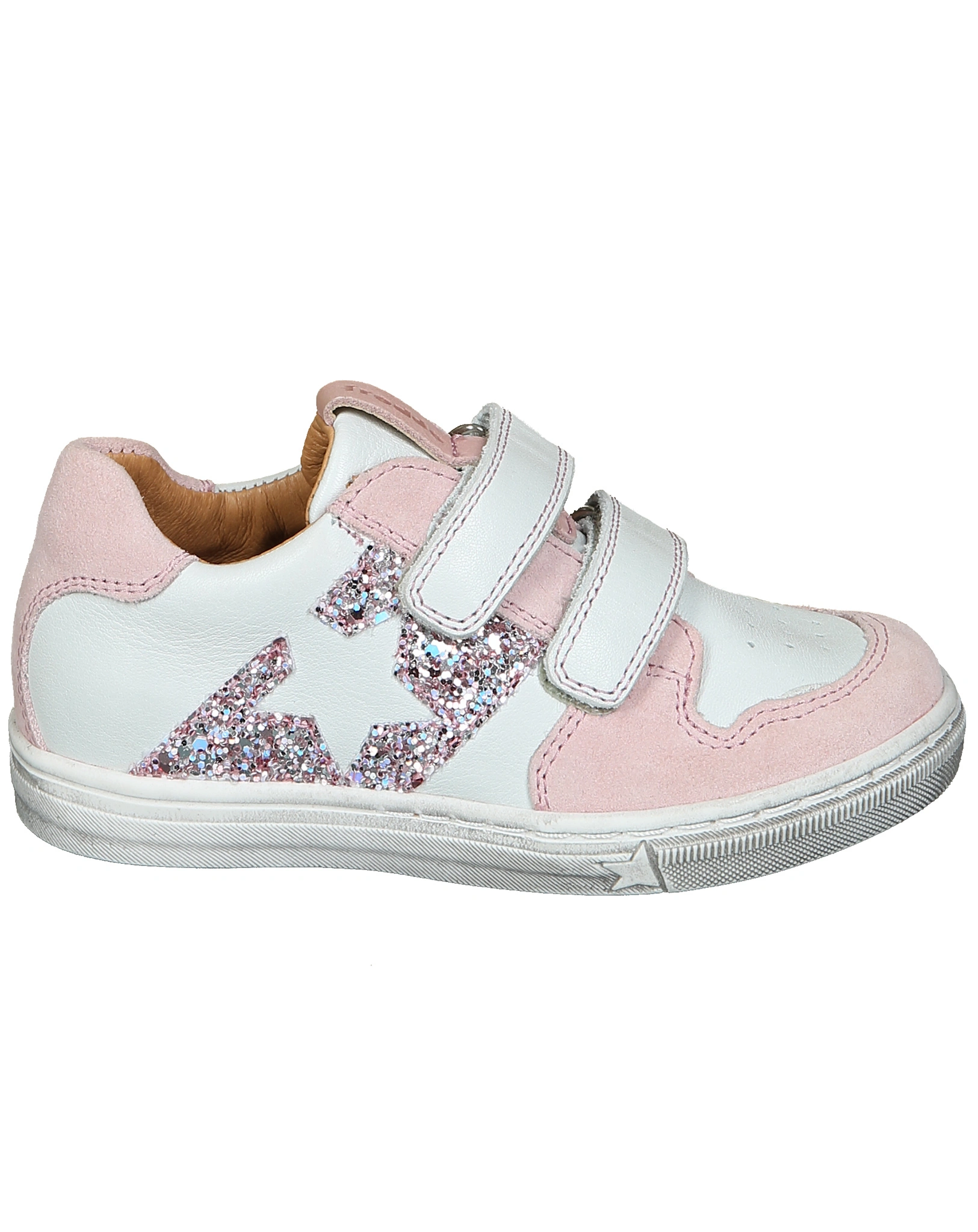 Klett-Halbschuhe DOLBY STAR in white/pink