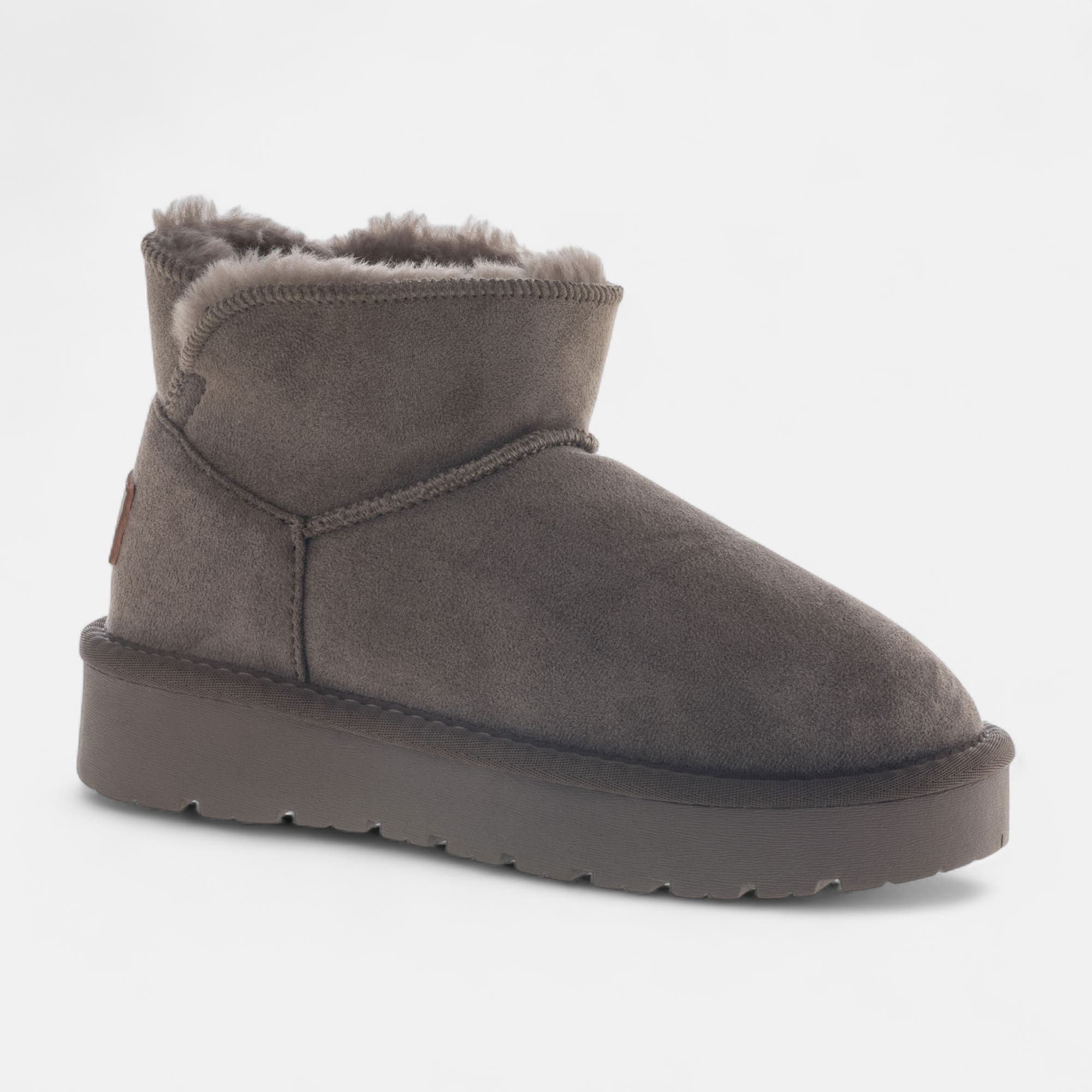 Bottines Fille taupe