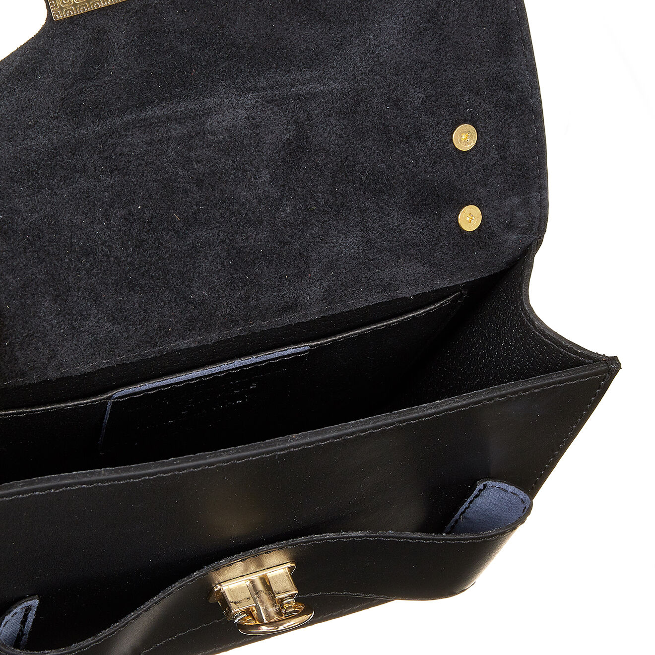 Christian Laurier Sac bandoulière en Cuir Turner noir - 20x12.5x6.5 cm