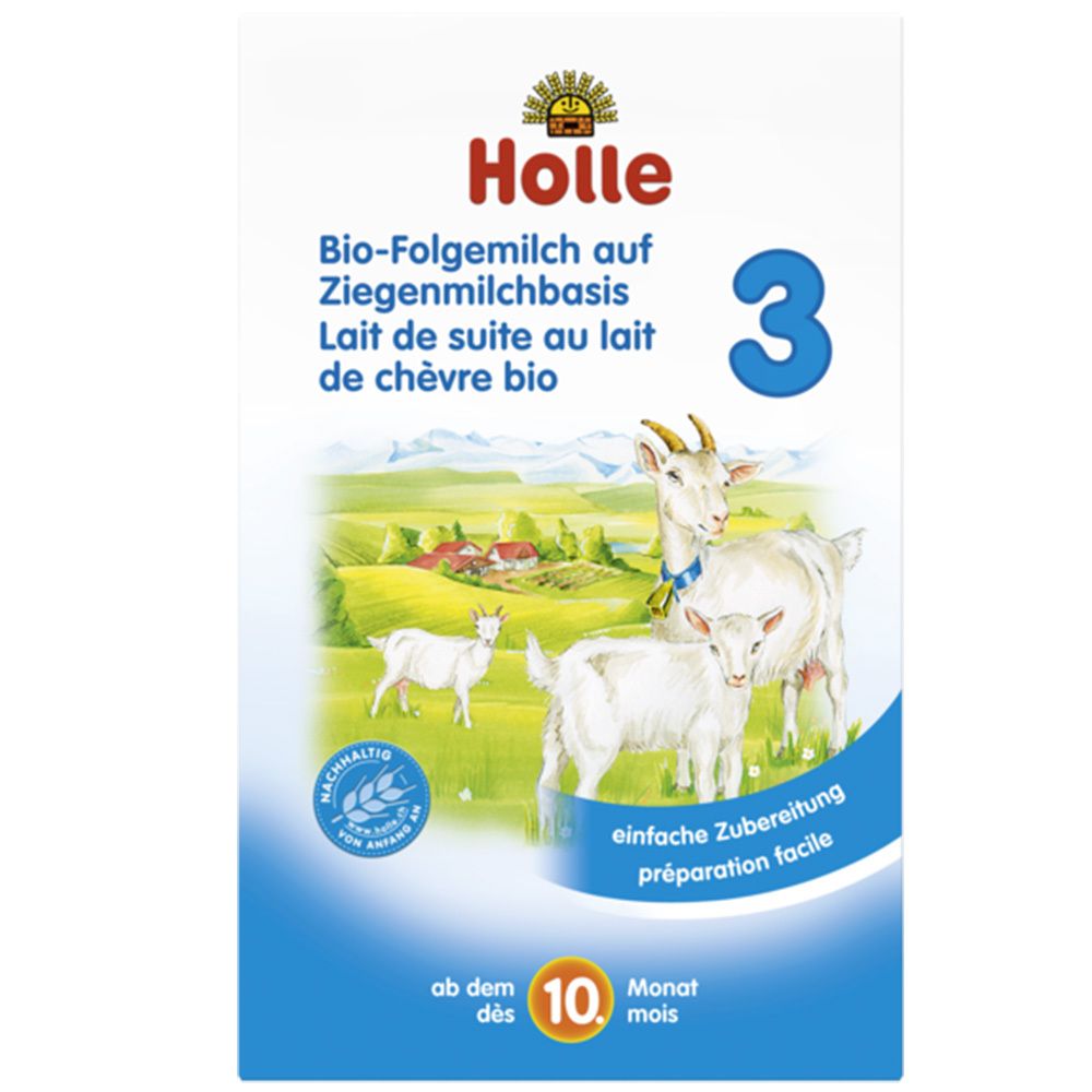 Holle Bio 3 Folgemilch auf Ziegenmilchbasis ab dem 10. Monat