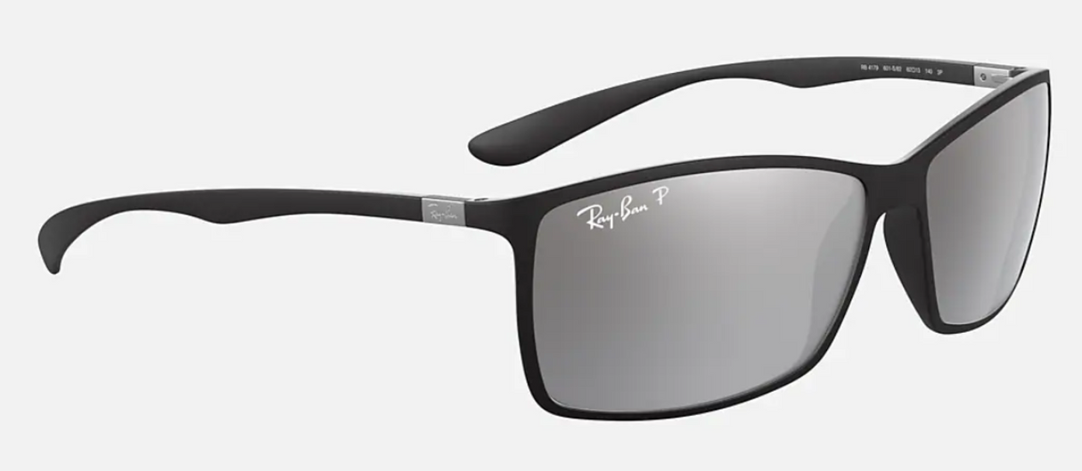 Ray-Ban<br>Liteforce Black Polarized