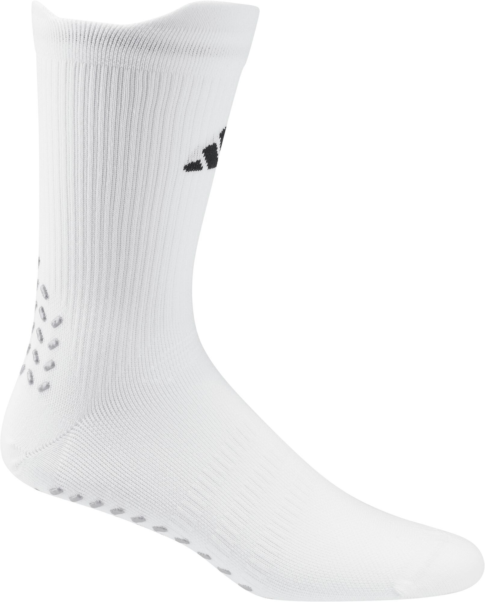 Football Grip Printed Performance Light Socks Herre White/Black