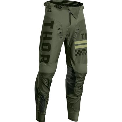 Pantalon cross Thor PULSE COMBAT 2024 - Vert