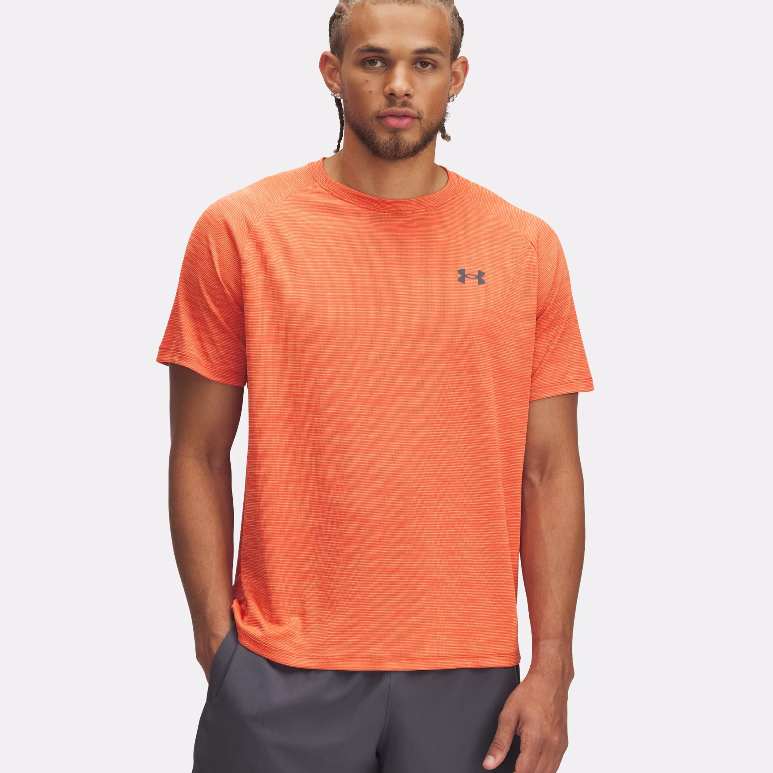 Under Armour Tech Textured T-shirt Hommes - Orange
