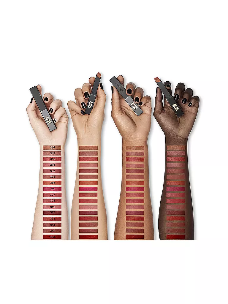 YVES SAINT LAURENT Lippenstift - Rouge Pur Couture The Slim Velvet Radical ( 316 Vibe in Amber )  rosa