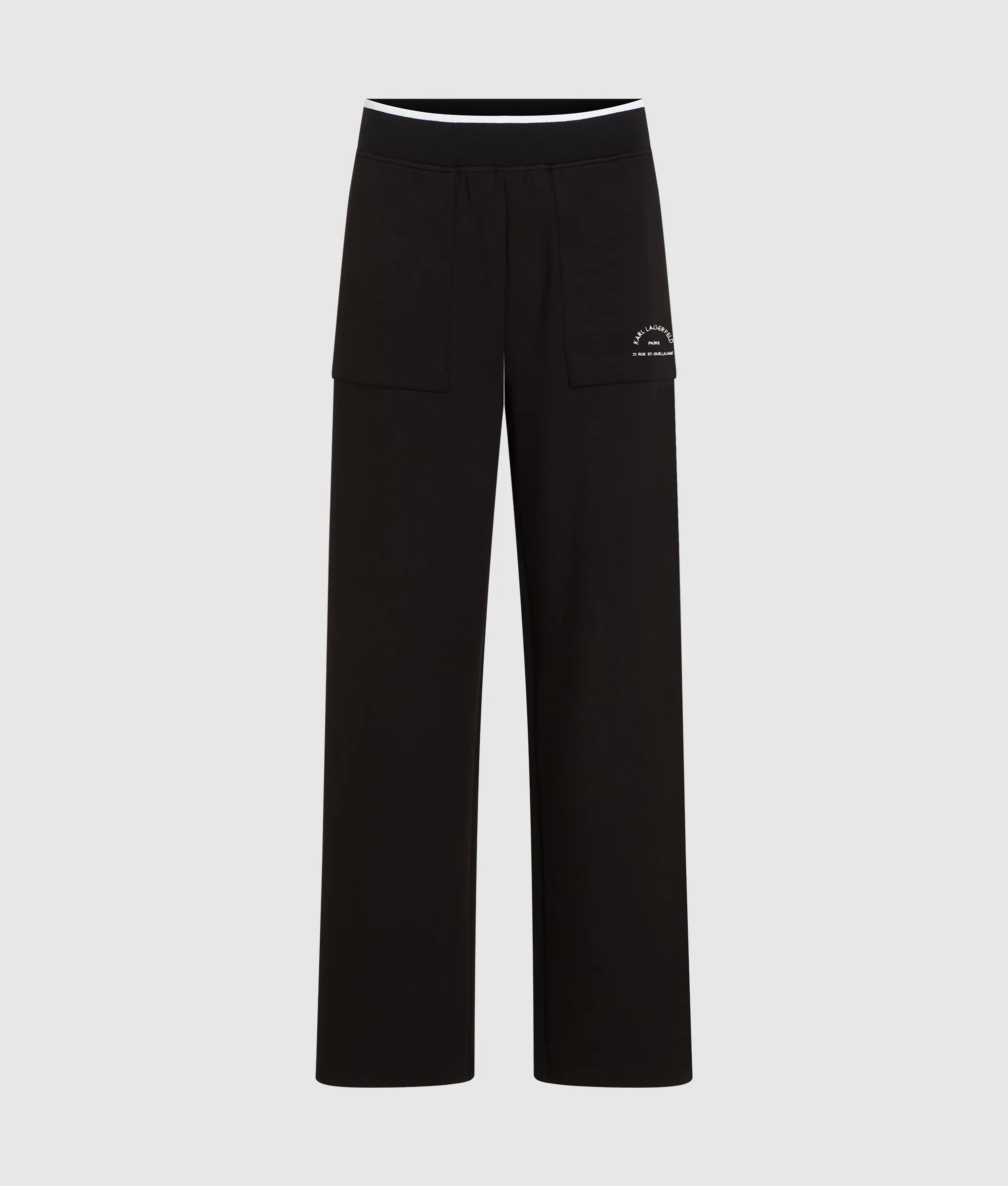 Rue St-Guillaume joggingbroek met patch zak