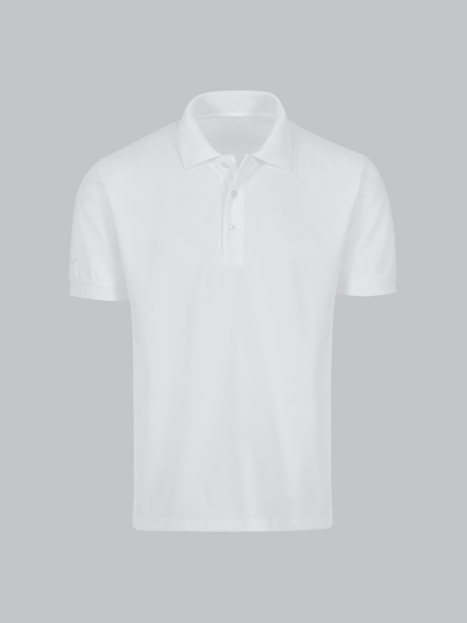 Poloshirt für Industriewäsche Weiss