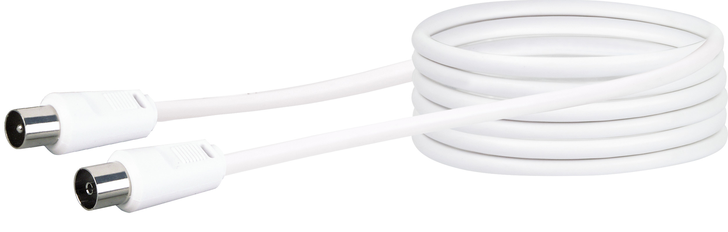 Schwaiger KVK250 5 meter IEC witte antennekabel