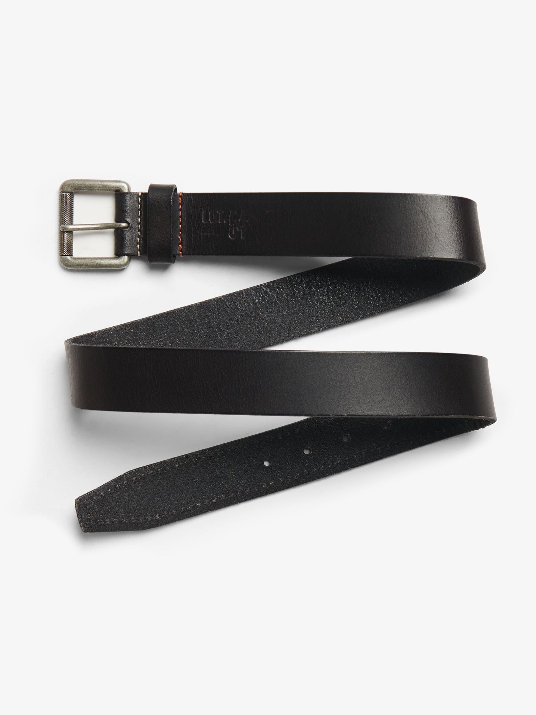 Zwart - Superdry Badgeman riem