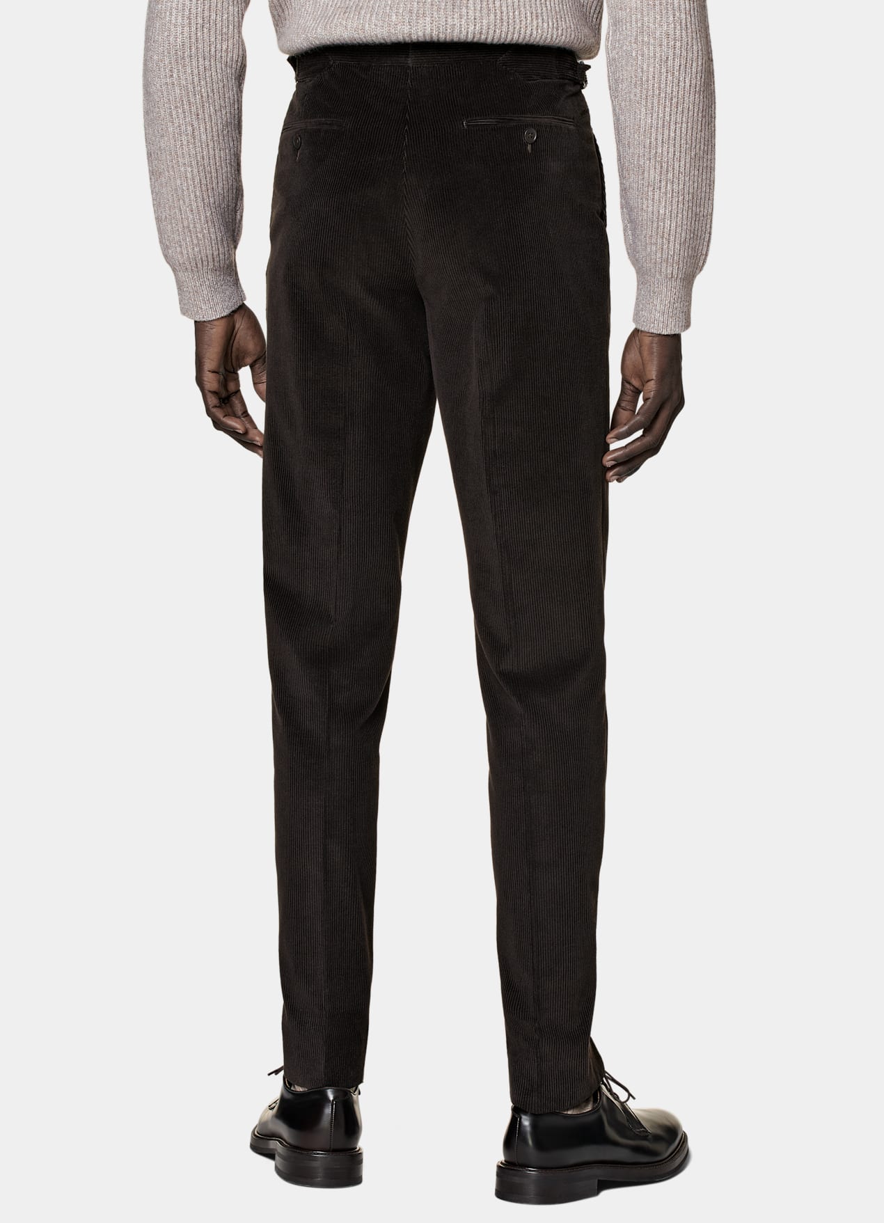Costume Havana coupe Tailored marron foncé