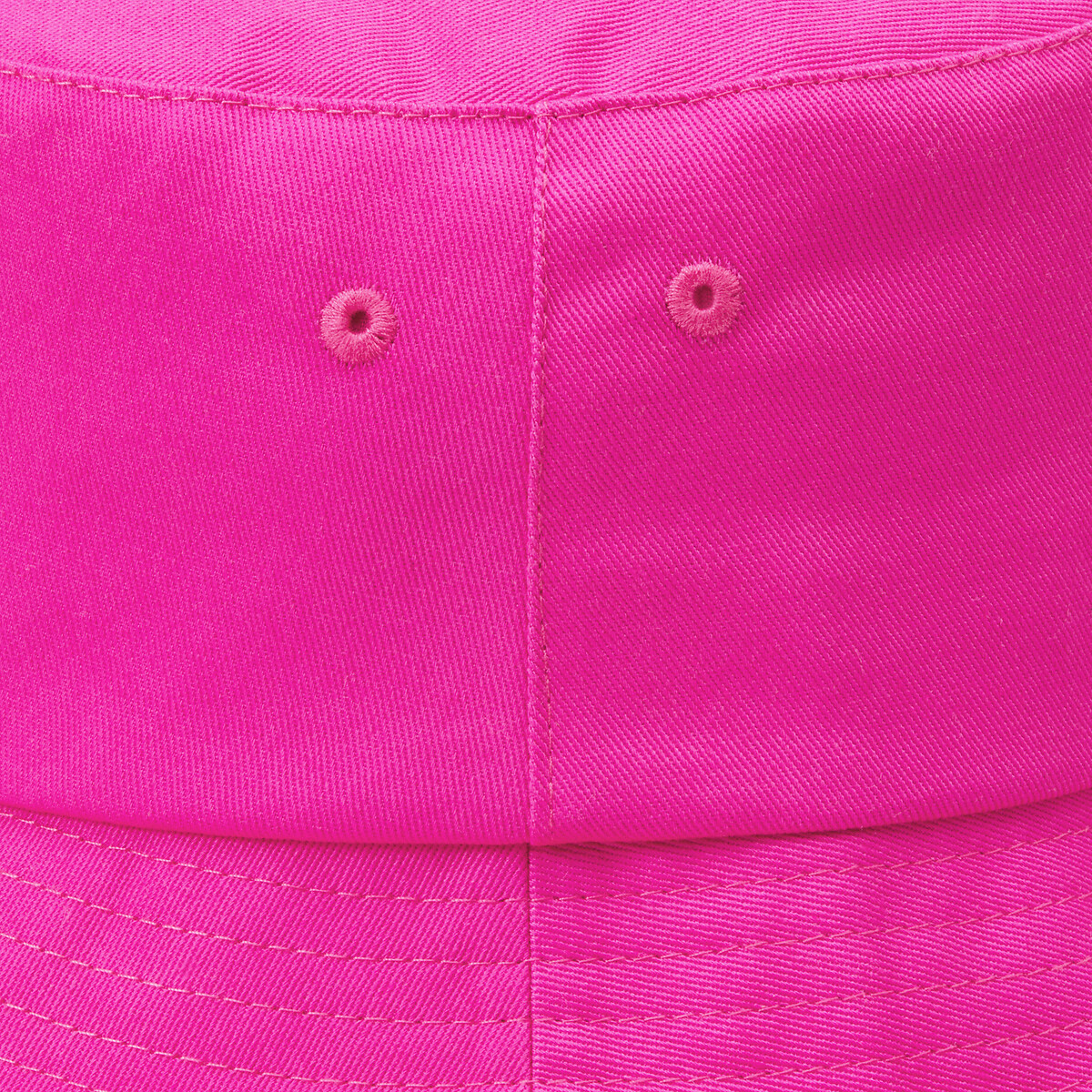 COLEÇÕES LA REDOUTE<br>Chapéu bucket com aba desfiada