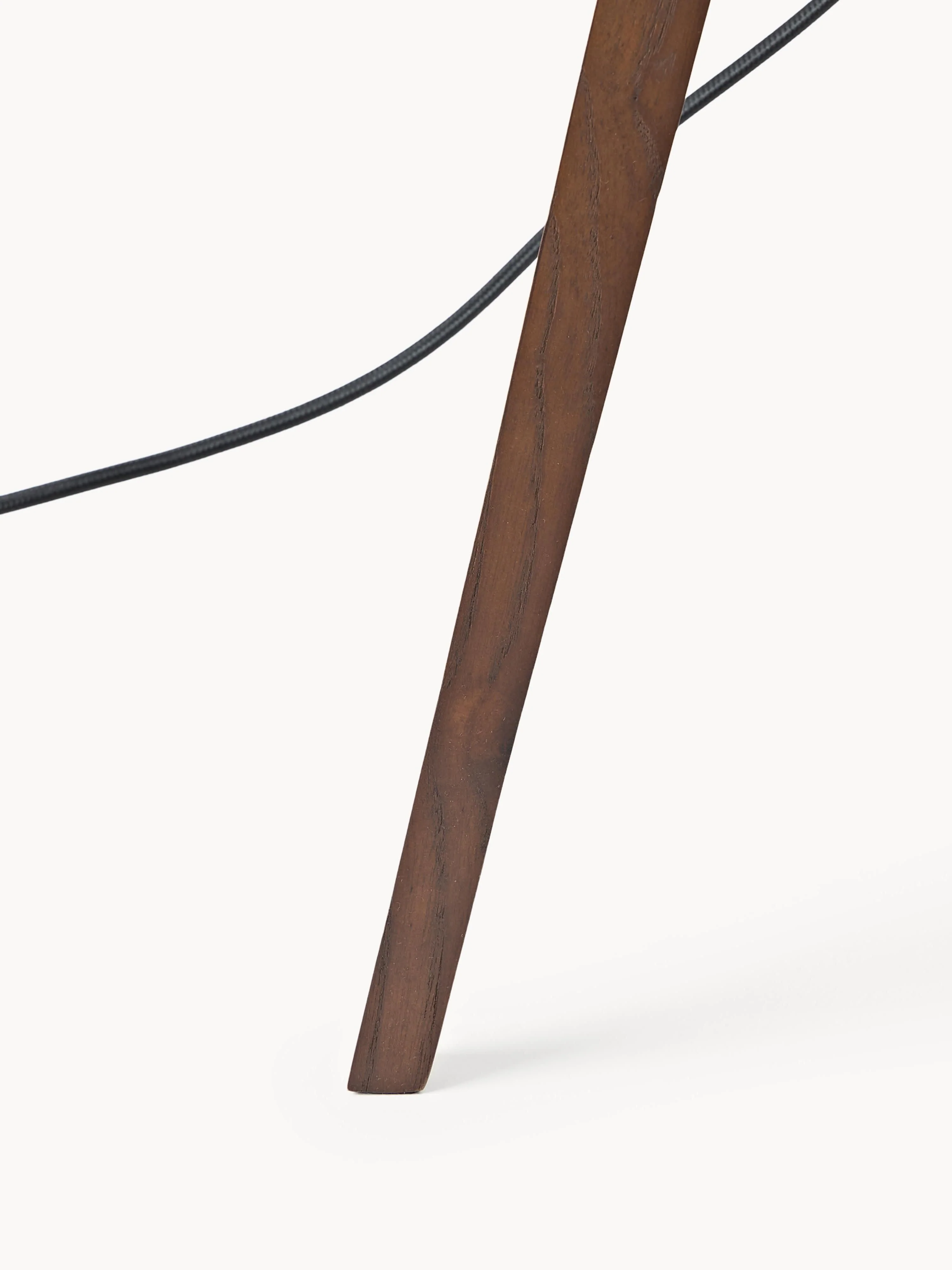 Tripod vloerlamp Jake van massief hout
