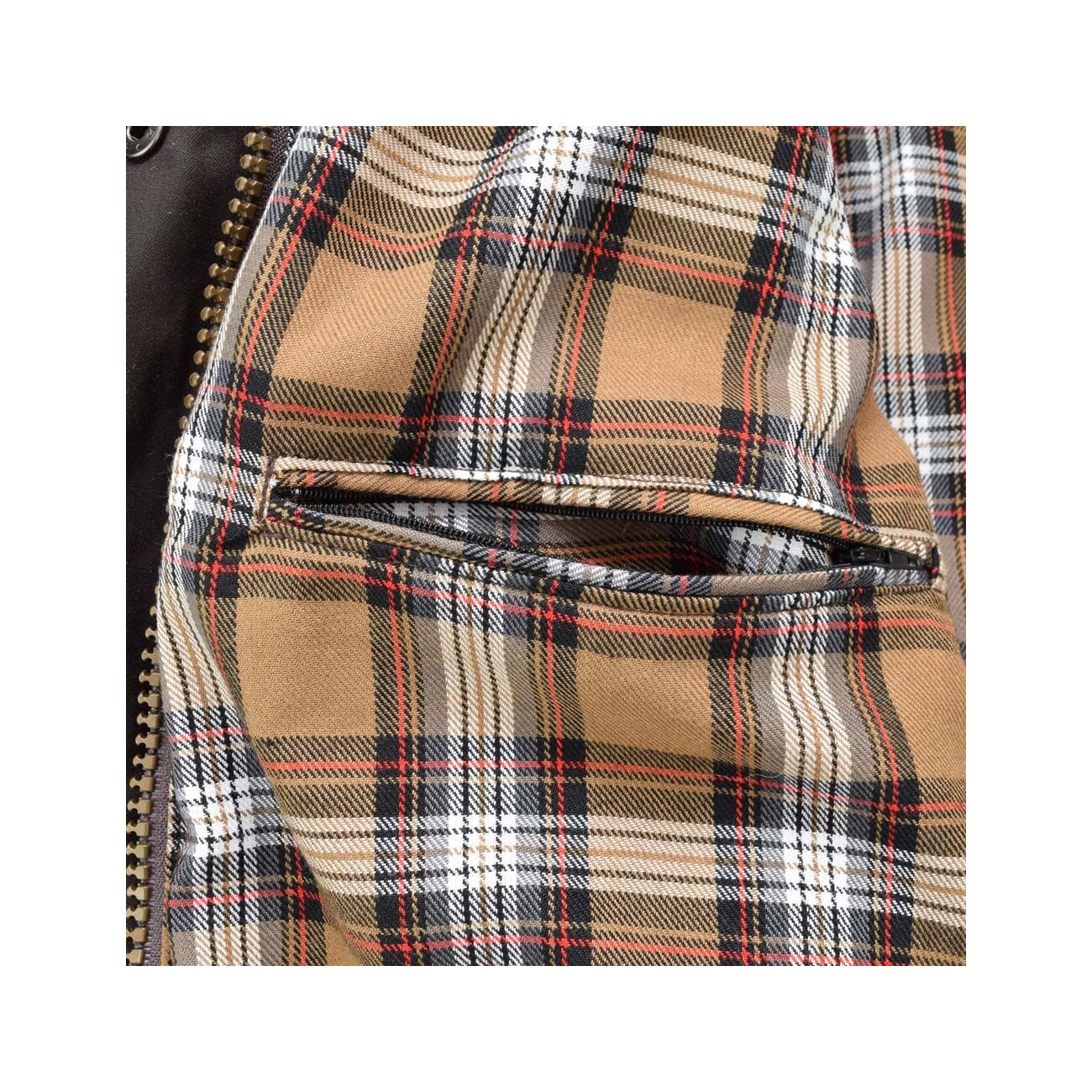 ROMNEYS Wachsjacke New Ashdown braun M - INT