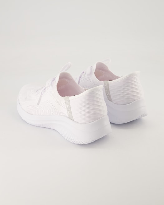 Skechers Ultra Flex 3.0 - Brilliant Pat Slipper in Weiß