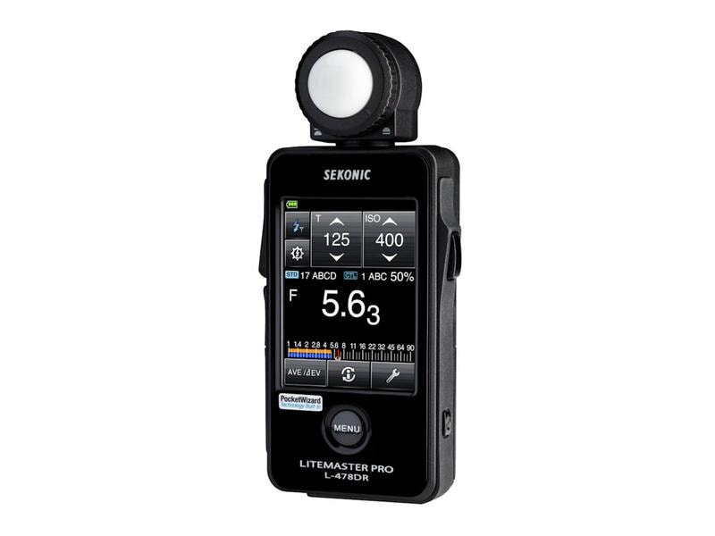 Sekonic Belichtungsmesser Litemaster Pro L-478DR-EL Digitaler Belichtungsmesser für Elinchrom Skyport