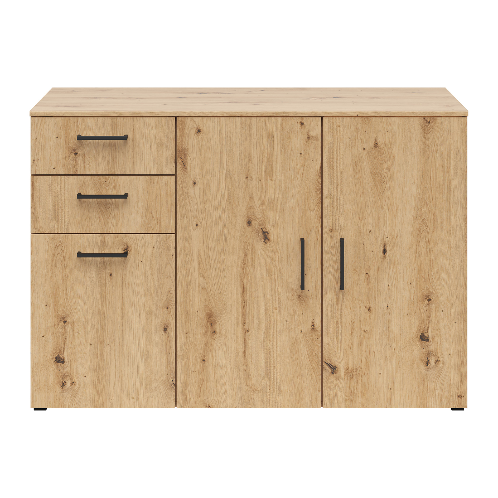 Sideboard - Artisan Eiche - 120 cm breit - XL-Tiefe